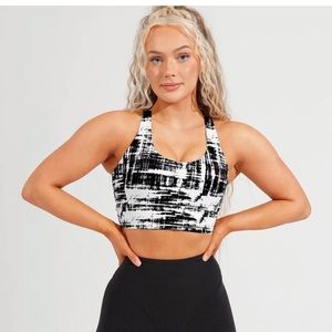 Buffbunny Rosa sports bra V2- Triggered print